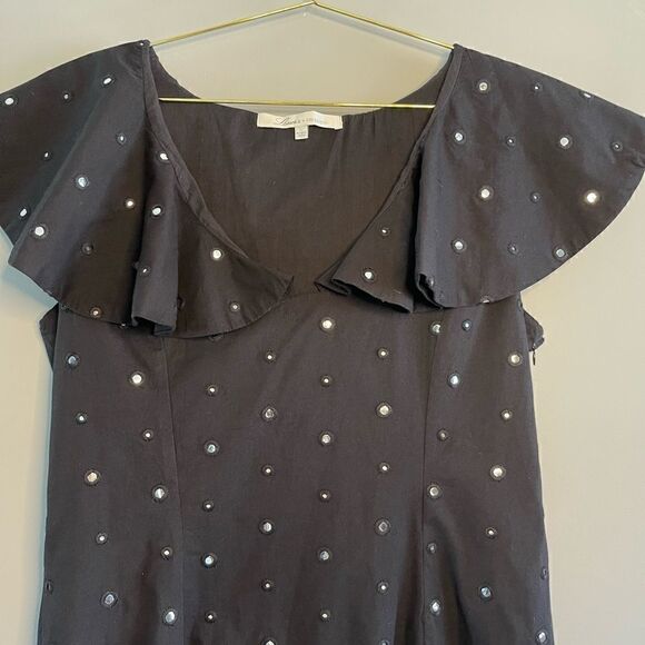 Lovers + Friends Lulu Embellished Mini Dress || SZ L - Picture 12 of 14